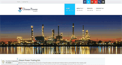 Desktop Screenshot of oceanpowertrading.com